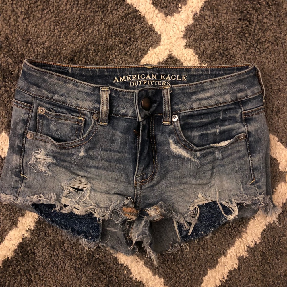 Distressed American Eagle Shorts